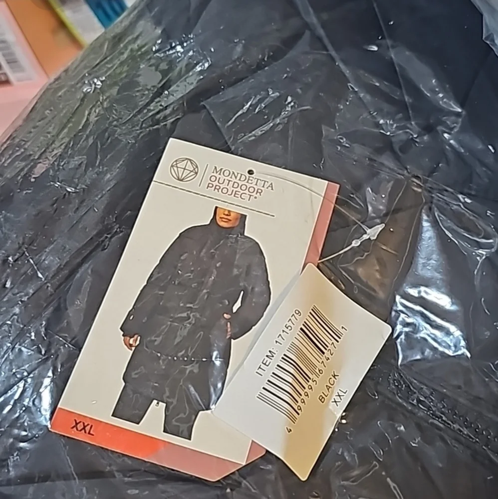 Mondetta Ladies Square Quilted Down Parka ~ BLACK
